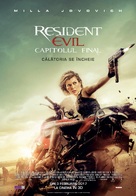 Resident Evil: The Final Chapter - Romanian Movie Poster (xs thumbnail)