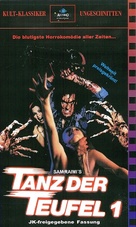 The Evil Dead - German VHS movie cover (xs thumbnail)