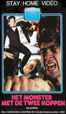 The Incredible 2-Headed Transplant - Dutch VHS movie cover (xs thumbnail)