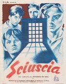 Sciusci&agrave; - French Movie Poster (xs thumbnail)