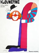 I clowns - Danish Movie Poster (xs thumbnail)