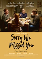 Sorry We Missed You - Danish Movie Poster (xs thumbnail)