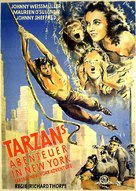 Tarzan&#039;s New York Adventure - German Movie Poster (xs thumbnail)
