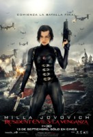 Resident Evil: Retribution - Chilean Movie Poster (xs thumbnail)