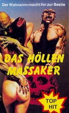 Scream Bloody Murder - German VHS movie cover (xs thumbnail)