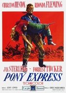 Pony Express - Italian Movie Poster (xs thumbnail)