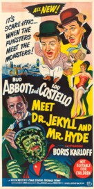 Abbott and Costello Meet Dr. Jekyll and Mr. Hyde - Australian Movie Poster (xs thumbnail)