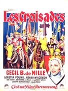 The Crusades - French Movie Poster (xs thumbnail)
