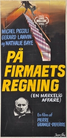 Une &eacute;trange affaire - Danish Movie Poster (xs thumbnail)