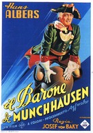 M&uuml;nchhausen - Italian Movie Poster (xs thumbnail)