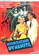 Mister Dynamit - morgen k&uuml;&szlig;t Euch der Tod - French Movie Poster (xs thumbnail)