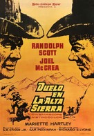 Ride the High Country - Spanish Movie Poster (xs thumbnail)
