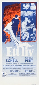 Une vie - Swedish Movie Poster (xs thumbnail)