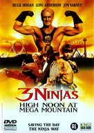 3 Ninjas: High Noon at Mega Mountain - Dutch DVD movie cover (xs thumbnail)