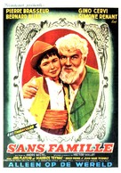 Sans famille - Belgian Movie Poster (xs thumbnail)