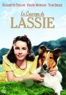 Courage of Lassie - French DVD movie cover (xs thumbnail)