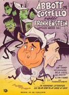 Bud Abbott Lou Costello Meet Frankenstein - Danish Movie Poster (xs thumbnail)