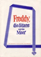 Freddy, die Gitarre und das Meer - German poster (xs thumbnail)