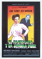 The Ghost and Mrs. Muir - Spanish Movie Poster (xs thumbnail)
