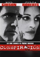Conspiracy Theory - Spanish DVD movie cover (xs thumbnail)