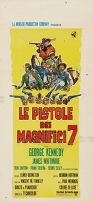 Guns of the Magnificent Seven - Italian Movie Poster (xs thumbnail)