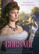 Corsage - French Movie Poster (xs thumbnail)