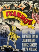 Ivanhoe - Danish Movie Poster (xs thumbnail)