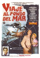 Voyage to the Bottom of the Sea - Spanish Movie Poster (xs thumbnail)
