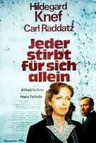 Jeder stirbt f&uuml;r sich allein - German Movie Poster (xs thumbnail)