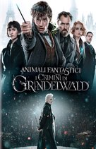 Fantastic Beasts: The Crimes of Grindelwald - Italian DVD movie cover (xs thumbnail)