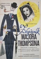 Les carnets du Major Thompson - Czech Movie Poster (xs thumbnail)