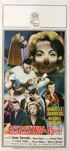 Meurtre en 45 tours - Italian Movie Poster (xs thumbnail)