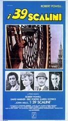 The Thirty Nine Steps - Italian Movie Poster (xs thumbnail)