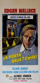 T&uuml;r mit den 7 Schl&ouml;ssern, Die - Italian Movie Poster (xs thumbnail)
