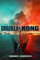 Godzilla vs. Kong - Danish Movie Poster (xs thumbnail)