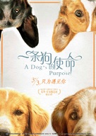 A Dog's Purpose - Chinese Movie Poster (xs thumbnail)