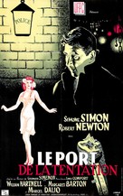 Temptation Harbour - French Movie Poster (xs thumbnail)