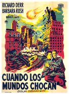 When Worlds Collide - Spanish Movie Poster (xs thumbnail)