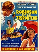 Robinson et le triporteur - Belgian Movie Poster (xs thumbnail)