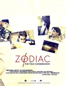 Zodiac - For your consideration movie poster (xs thumbnail)