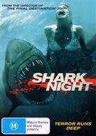Shark Night 3D - Australian DVD movie cover (xs thumbnail)