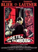 Arr&ecirc;tez les tambours - French DVD movie cover (xs thumbnail)