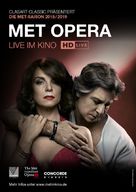 &quot;Metropolitan Opera: Live in HD&quot; - German Movie Poster (xs thumbnail)