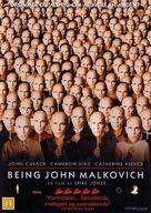 Being John Malkovich - Danish DVD movie cover (xs thumbnail)
