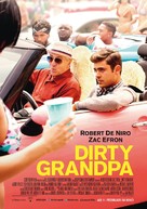Dirty Grandpa - German Movie Poster (xs thumbnail)