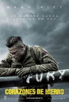 Fury - Argentinian Movie Poster (xs thumbnail)