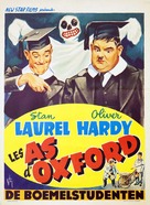 A Chump at Oxford - Belgian Movie Poster (xs thumbnail)