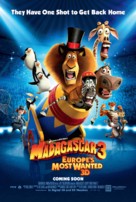 Madagascar 3: Europe's Most Wanted - Movie Poster (xs thumbnail)