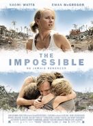 Lo imposible - French Movie Poster (xs thumbnail)