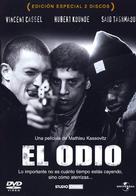 La haine - Spanish DVD movie cover (xs thumbnail)